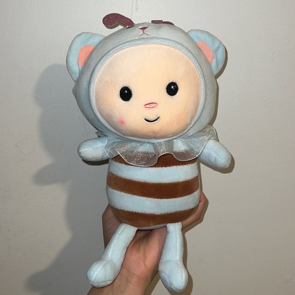 Bee Plush Toy stuffed aniaml little bee doll cute lifelike 8 in toy stuff toy